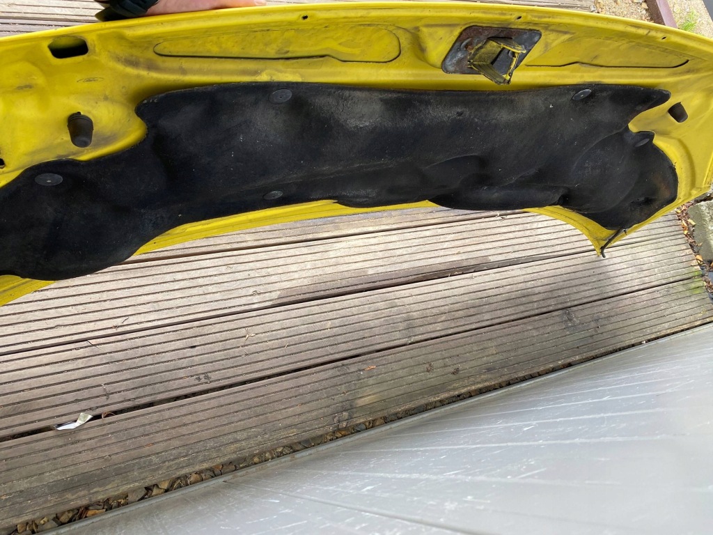 Ford transit mk7 комплектна капот перед передня жовтий в Україні