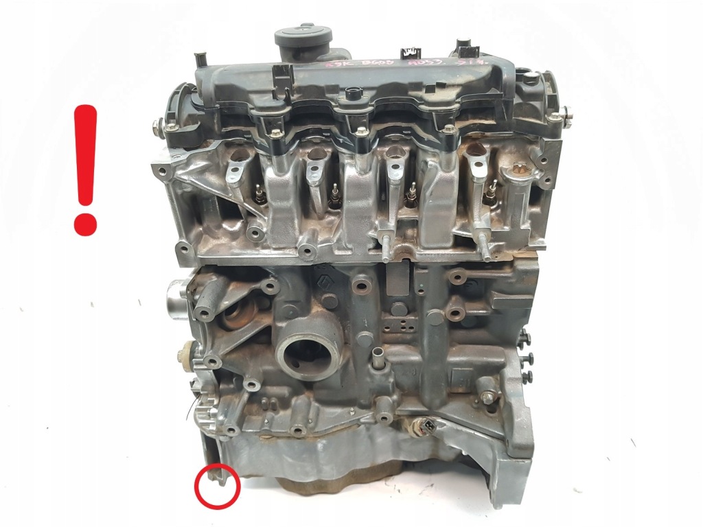 Двигатель k9kb608 k9k608 1.5 dci renault dacia 2013 Оригинал