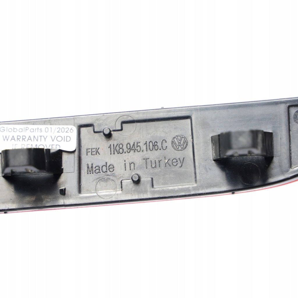 фото №12, Vw volkswagen scirocco mk3 відбивач заднього бампера правий 1k8945106c