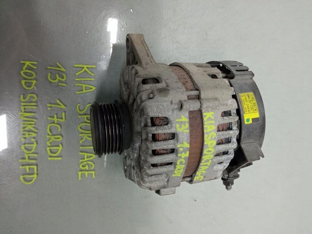 фото №1, Генератор kia sportage iii 1.7 crdi 373002a850