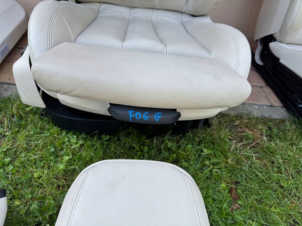 фото №11, Bmw f06 сиденья заднее сиденье обшивки комплект anglik