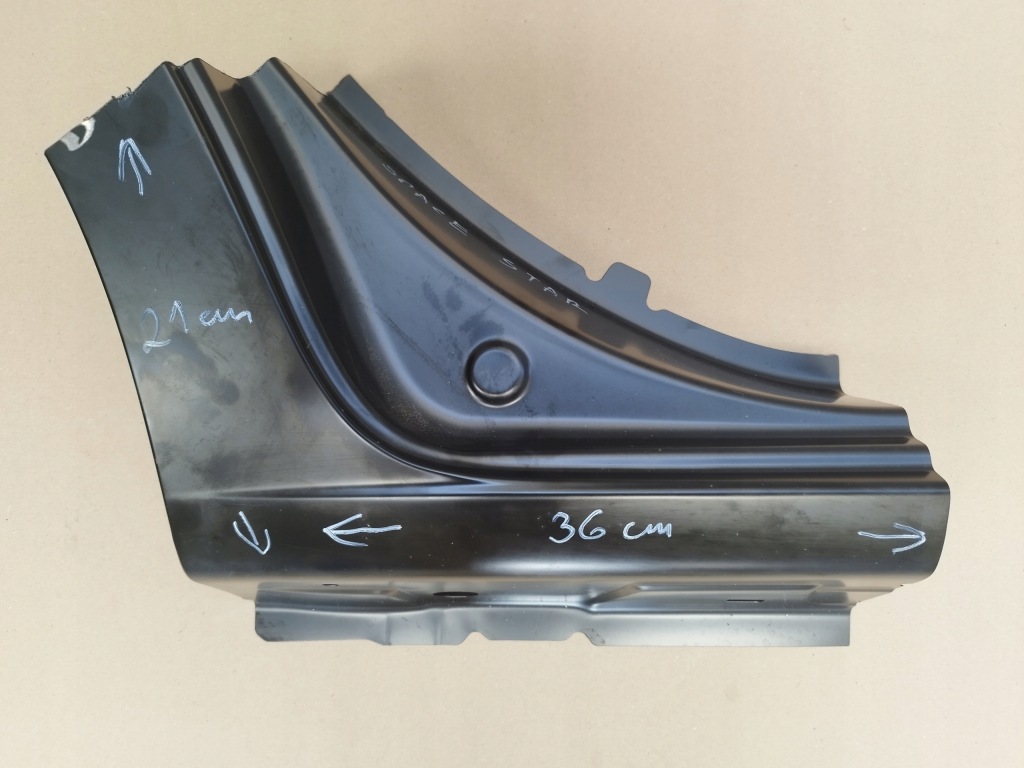 фото №1, Mitsubishi spacestar space star mirage 6 vi 12- левый порог блок двигателя