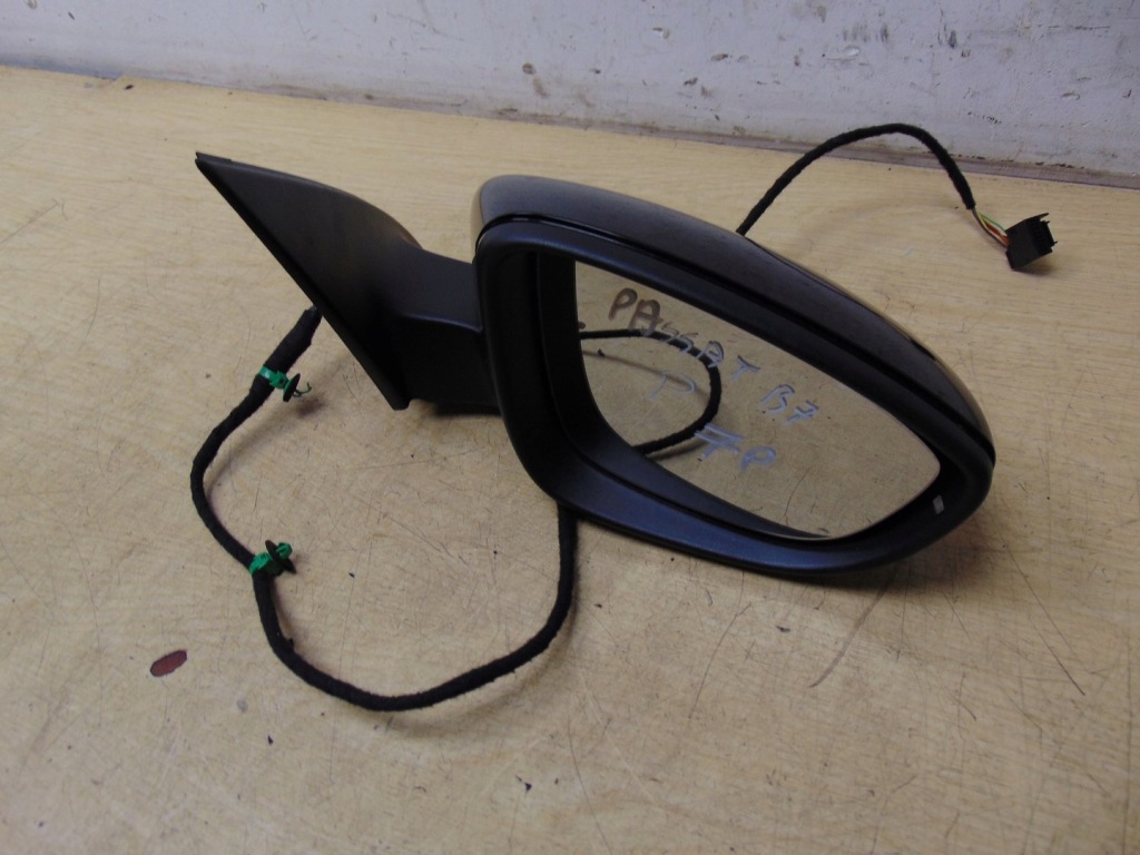 фото №12, Зеркало правое vw passat b7 7 pin europa lc9x