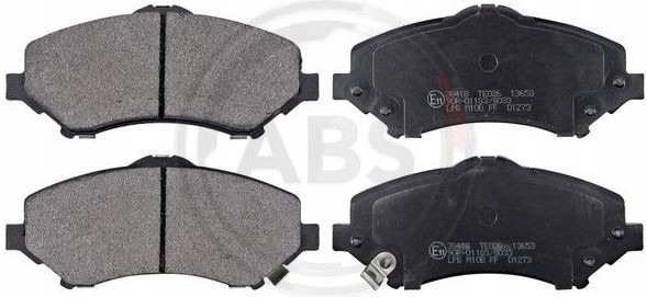 фото №1, Тормозные колодки ham. перед dodge journey 08- 2.0 crd