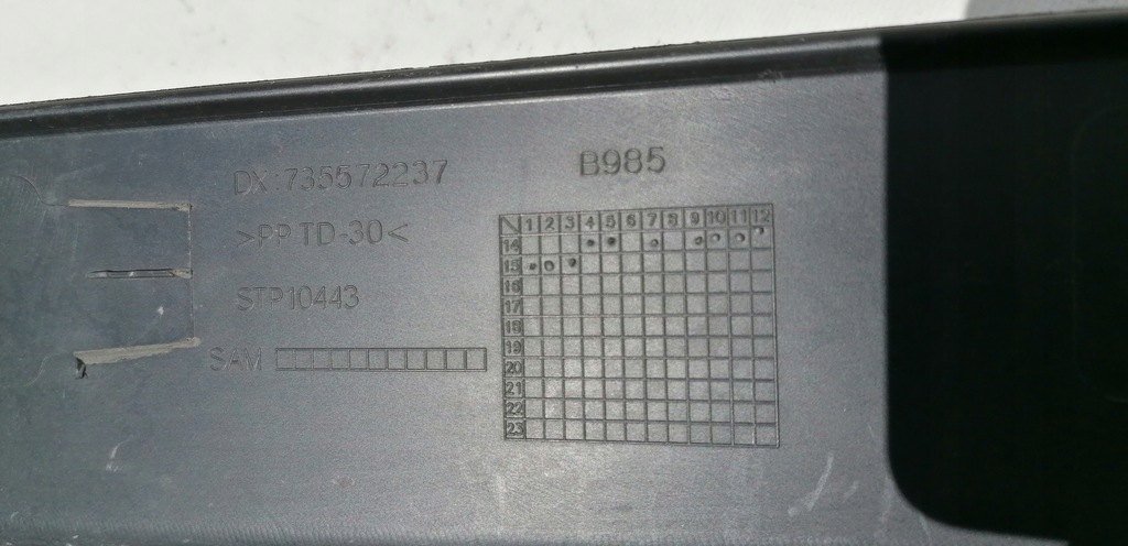 фото №9, Fiat 500x молдинг накладка порог правая 735572237