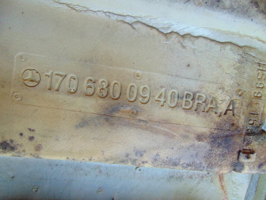 фото №9, Mercedes slk i r170 170 w170 96- коврик обшивка пол 1706800940 eu