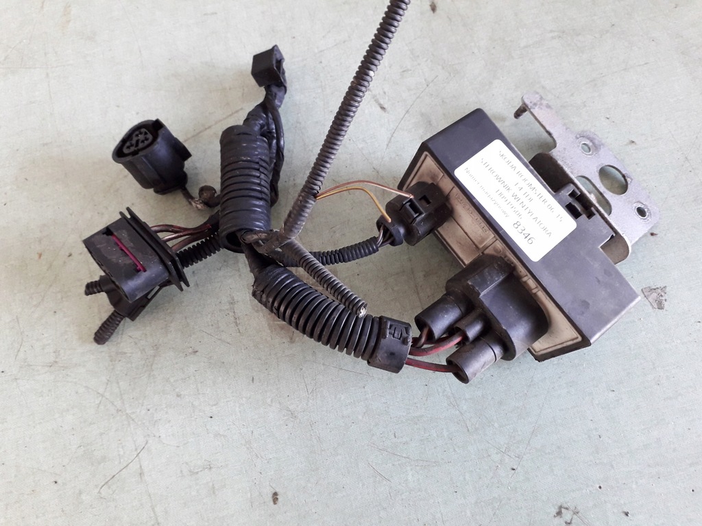 фото №1, Skoda roomster 1.4 tdi блок управления вентилятора