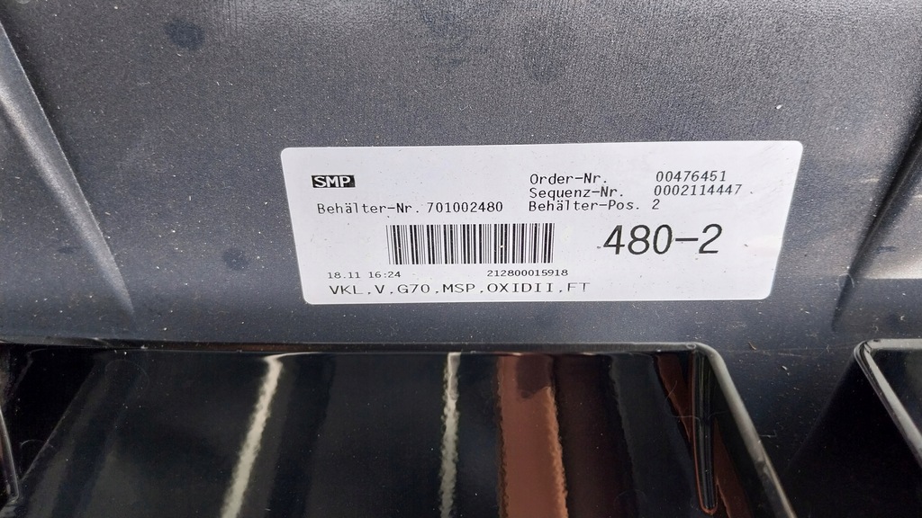 фото №15, Bmw 7 g70 бампер перед передний m-pakiet датчик переключения поперечина c4a oxidgrau