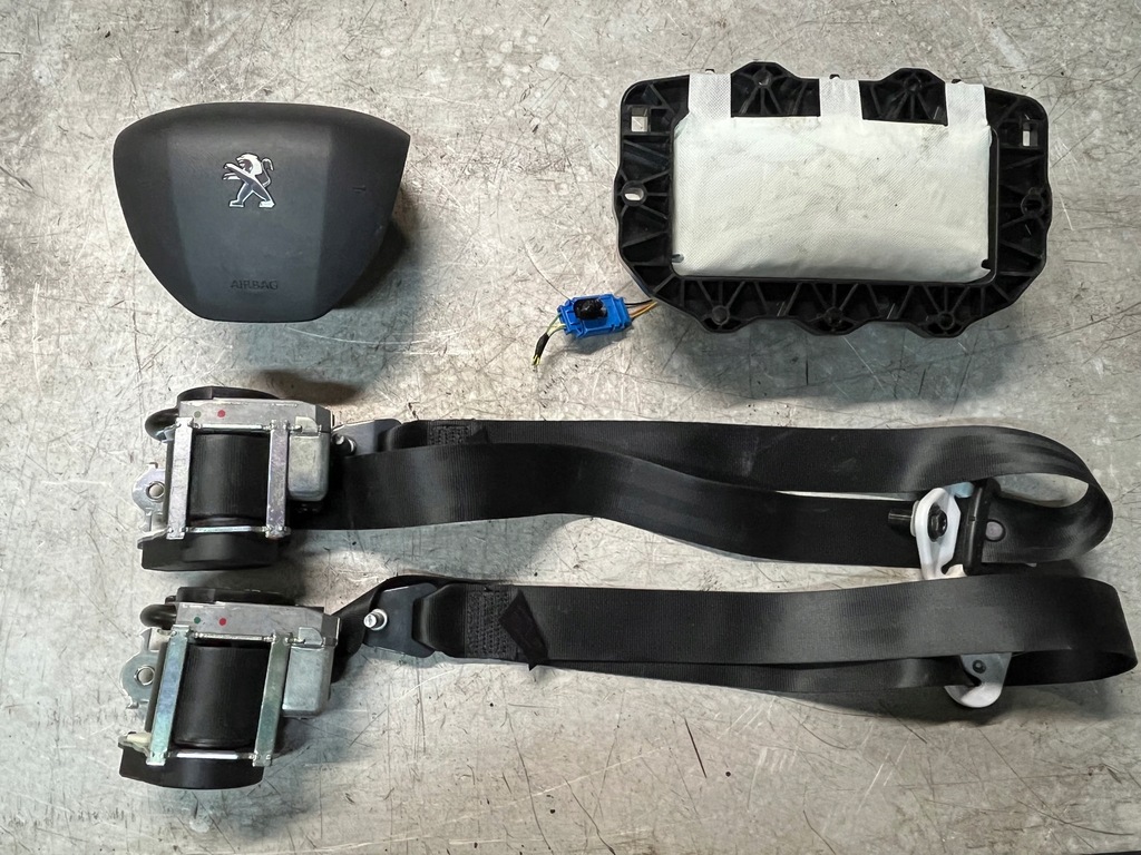 фото №1, Подушки безопасности ремни peugeot 2008 i комплект оригинал