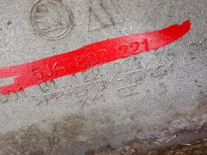 фото №12, Skoda rapid 12-16 бампер передній перед