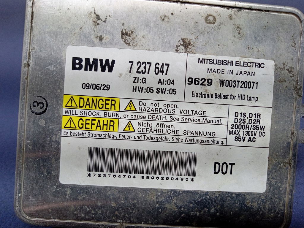 фото №4, Bmw x1 e84 e90 e91 lci перетворювач ксенон 7237647