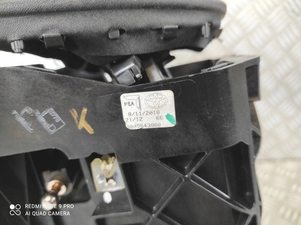 фото №11, Citroen jumpy iii toyota proace ii ручка домкрат перемикання передач 6-ступінчастий