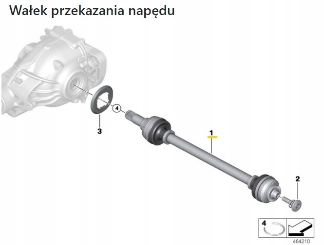 фото №6, Bmw x3 g01 x4 g02 привідний вал правий задня 7953550