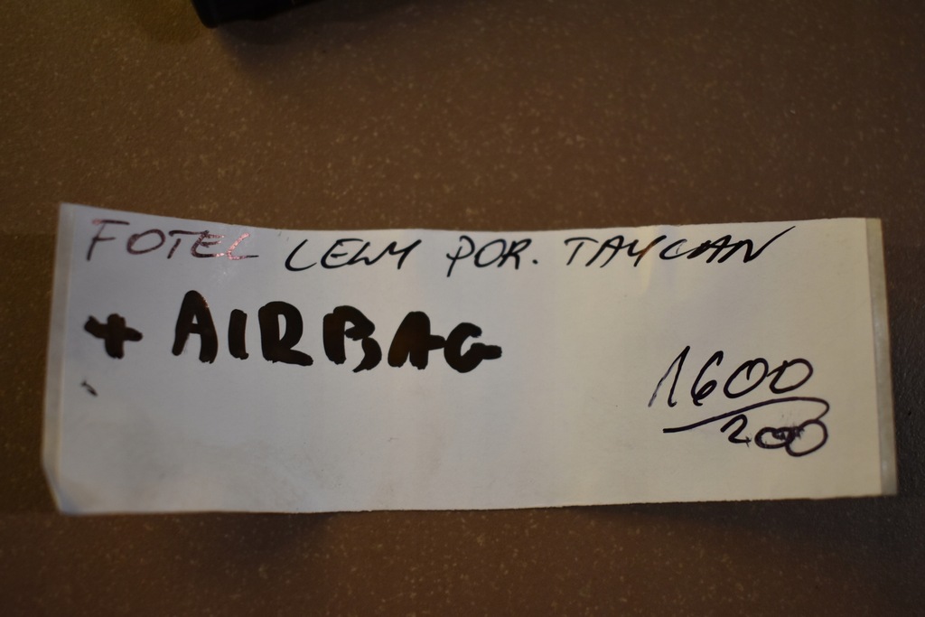 фото №6, Сиденье каркас левый передний + подушка безопасности porsche taycan 1