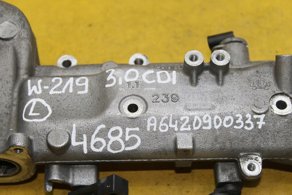 фото №11, Колектор всмоктуючий a6420900337 cls w219 3.0 cdi
