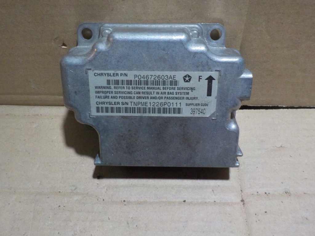 Купить Dodge caliber модуль датчик подушка безопасности подушек p04672603ae