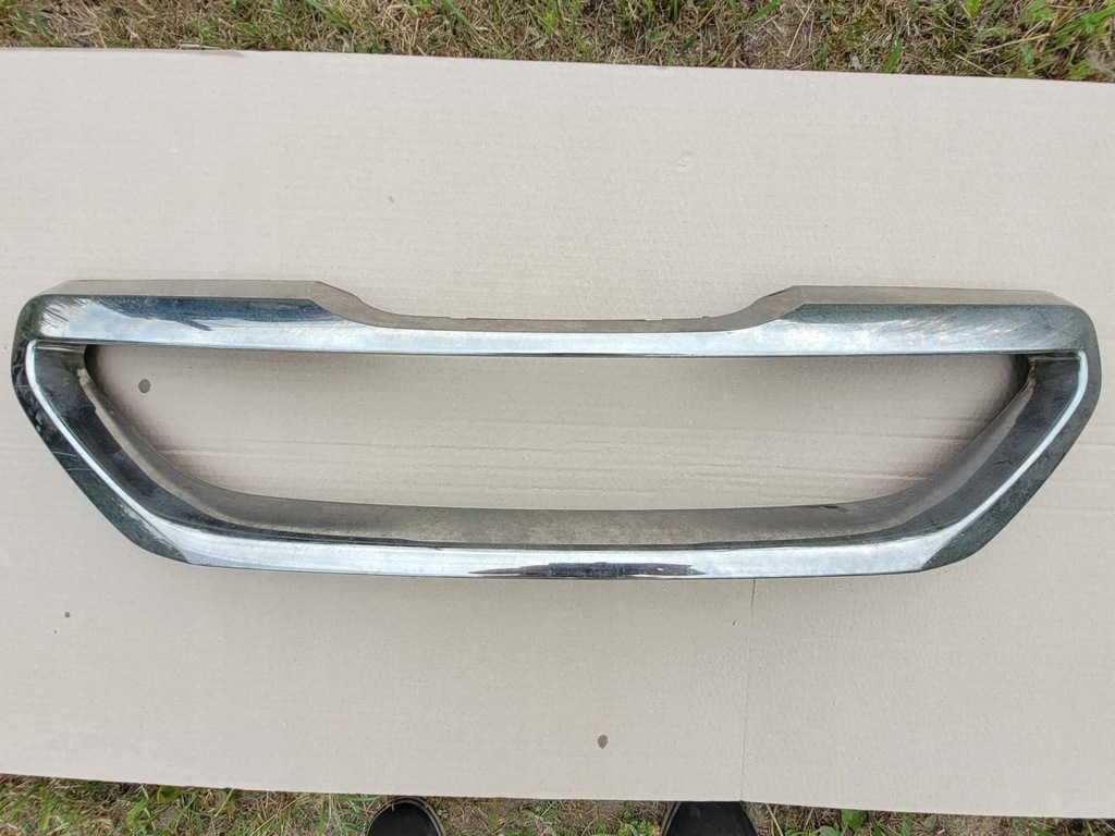 фото №1, Peugeot 2008 i przed lift рамка хром решётка перед 9678365777 13-2016