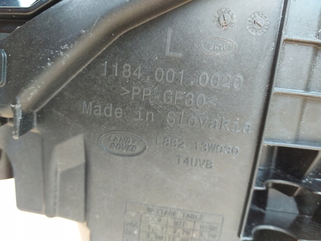 фото №3, Land rover defender лампа ліва led nowa