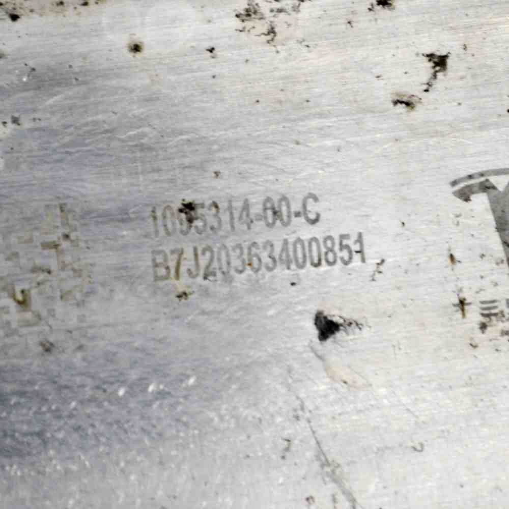 Балка бампера задня tesla model 3 109531400c 14179522 258kw 2021 Зі Шроту