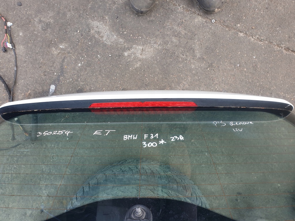 фото №6, Крышка багажника задняя задняя багажника bmw seria 3 f31