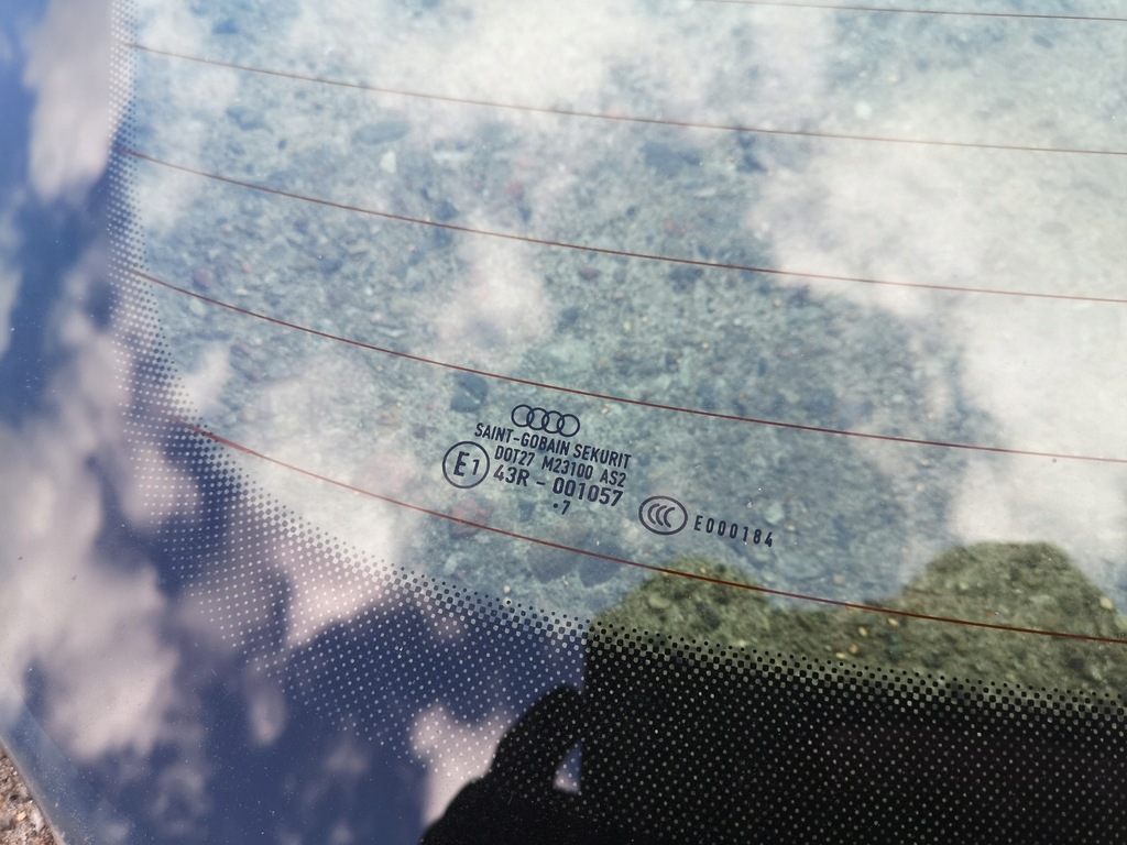 фото №8, Стекло задняя задняя кузовная audi a5 8t coupe 3d