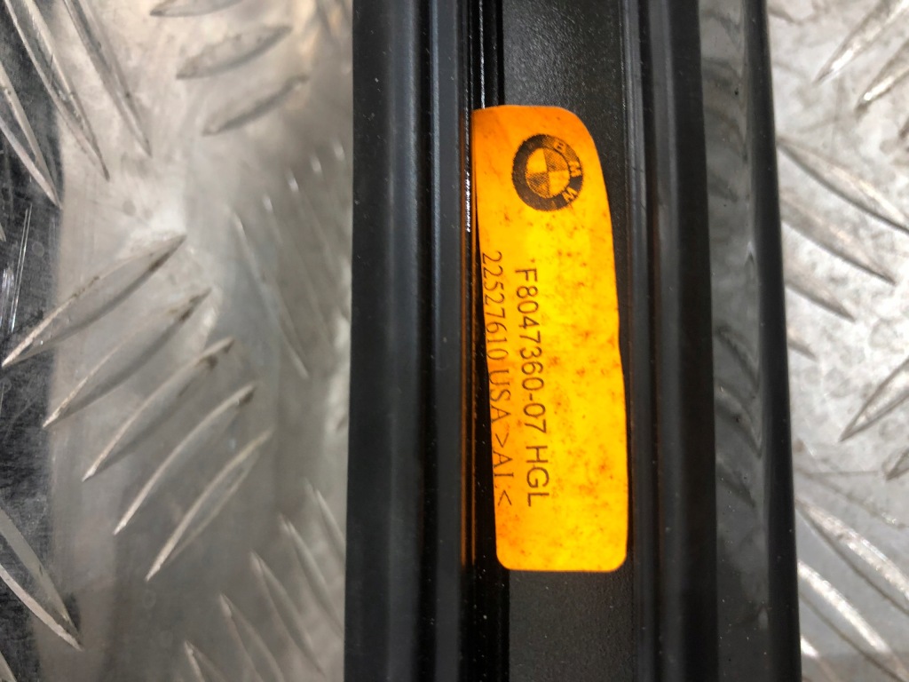 Рейлінги дахові чорні shadow line bmw x3 f25 Зі Шроту