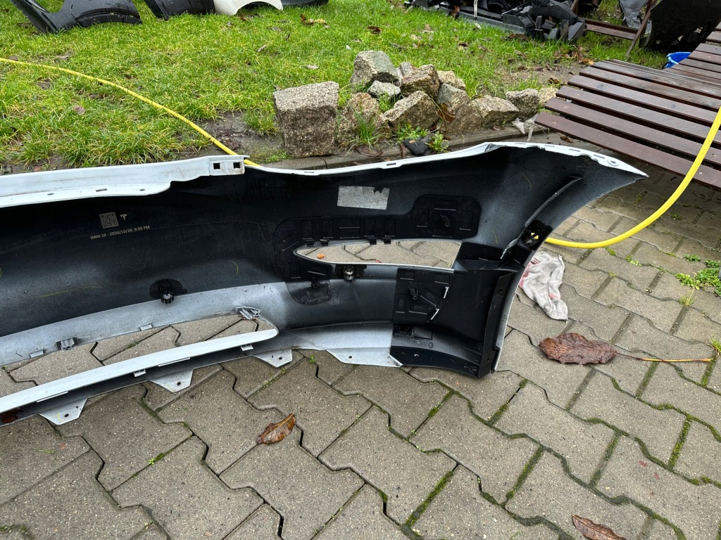 фото №8, Tesla model 3 бампер передній оригінальний