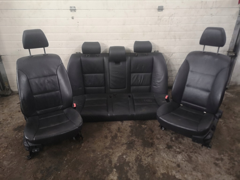 фото №1, Сиденья заднее сиденье кожа bmw e60 sedan