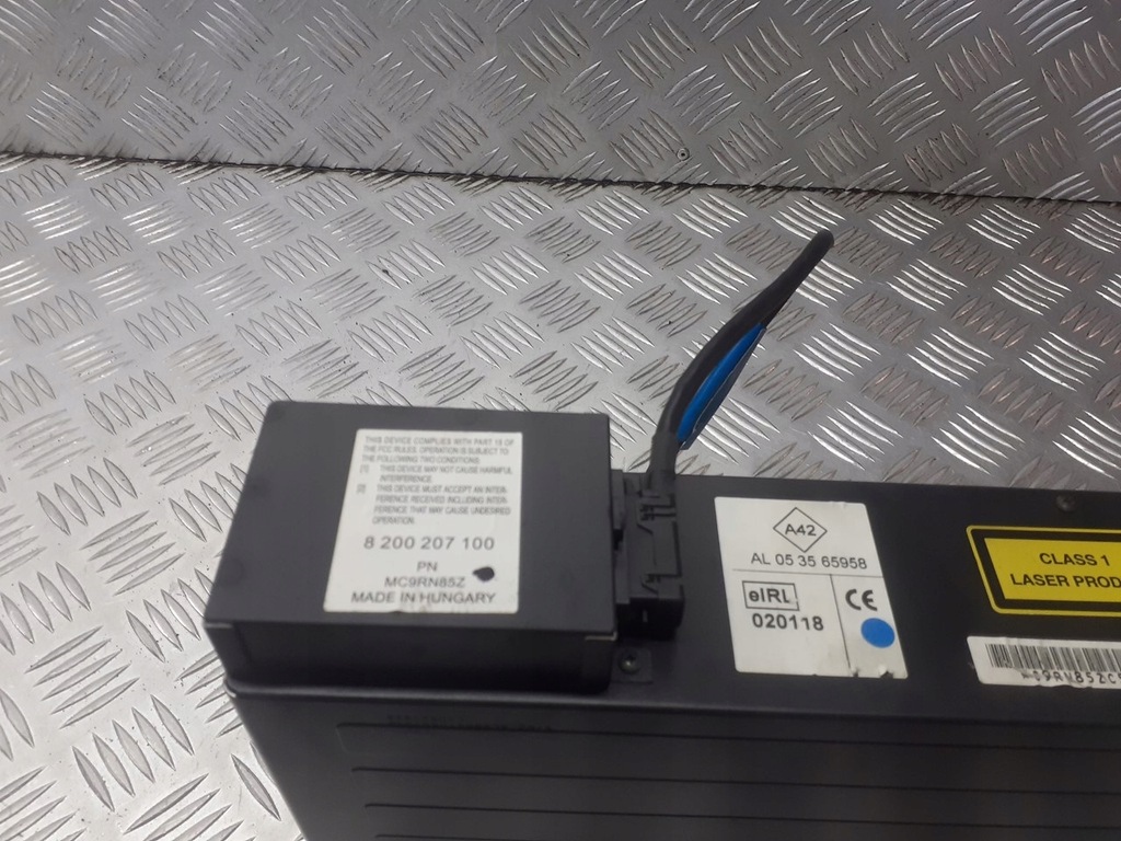 фото №3, Чейнджер дисків cd renault espace iv 1.9 dci 8200207100