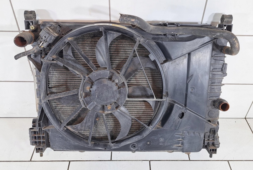 Mokka 1.7 cdti комплект радіатор води кондиціонера інтеркулер + вентилятор Зі Шроту