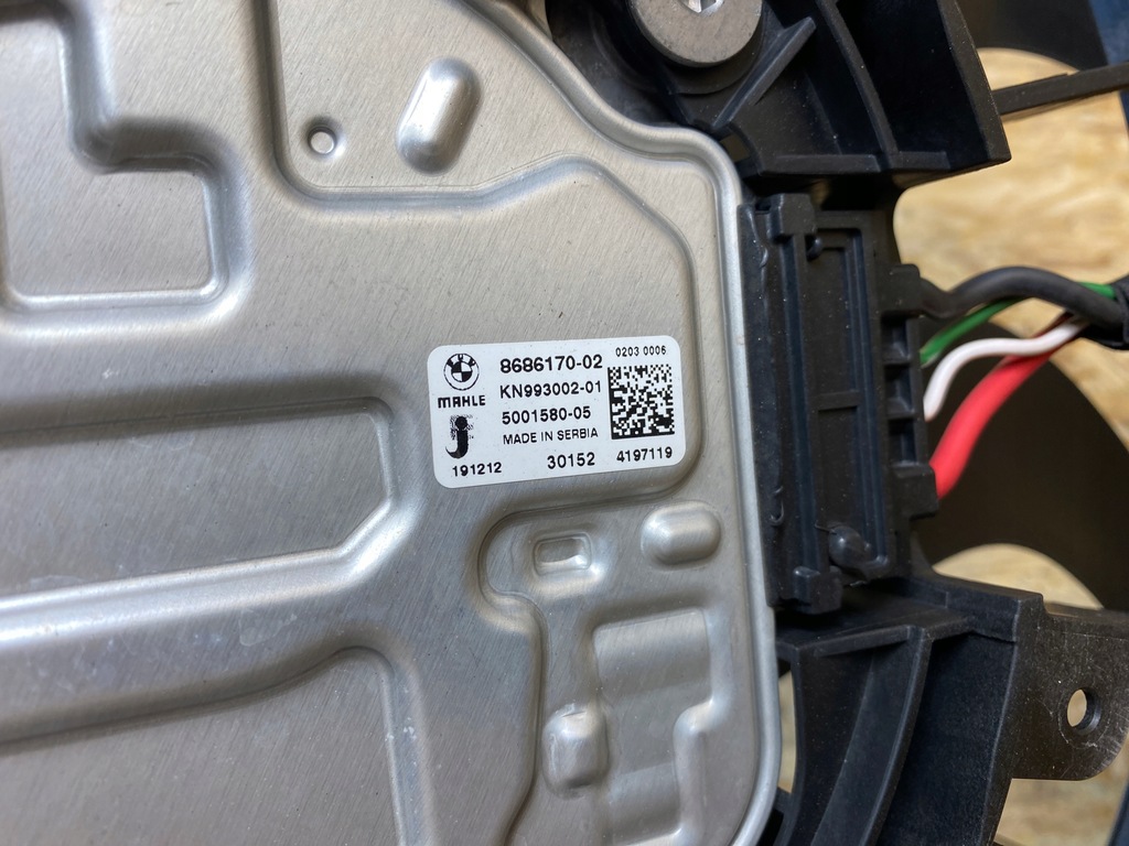 фото №12, Вентилятор радіатор корпус bmw x3 g01 x4 g02 2.0d 8472314