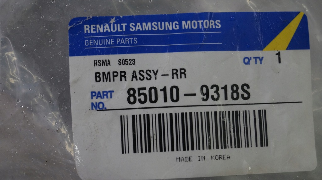 фото №14, Renault talisman sedan заводський новий бампер задня задній pdc накладка оригінальний номер