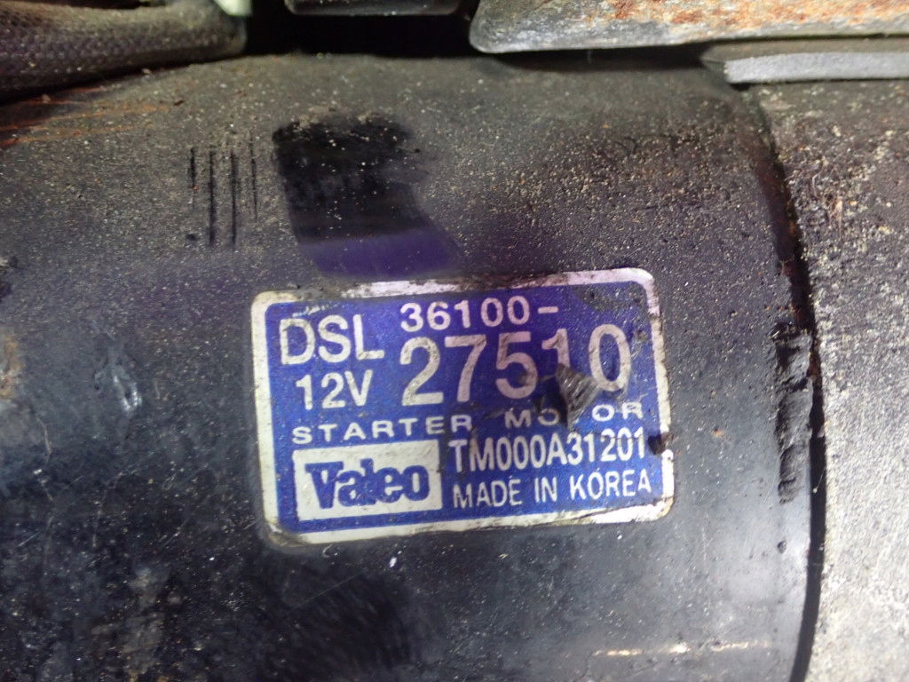 фото №6, Hyundai matrix 04-05 1.5 crdi стартер 3610027510 tm000a31201 9 зубьев