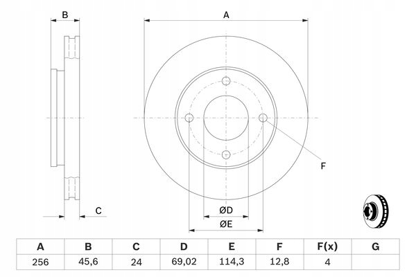 фото №6, Тормозные диски тормозные вентилируемые do smart forfour 1.1 1.3