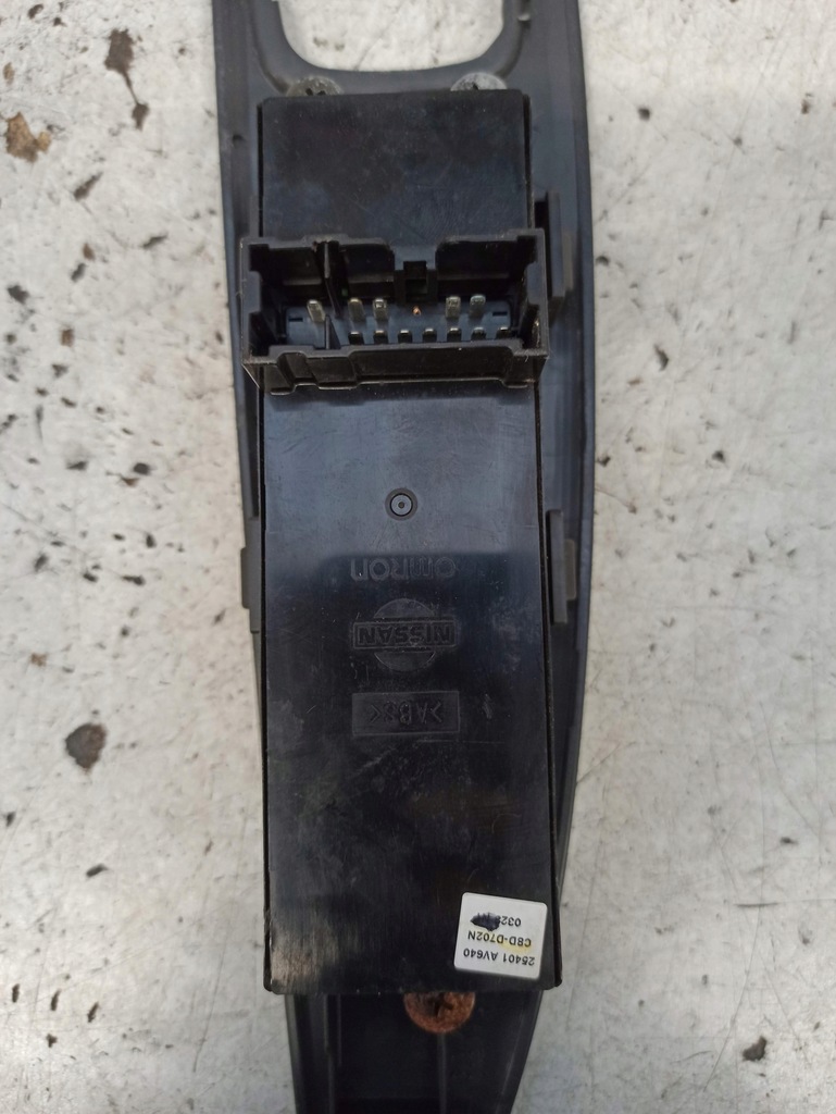 фото №10, Nissan primera p12 панель управление окон левый перед 25401 av640 80961av660
