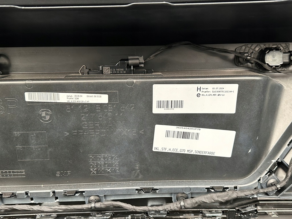 фото №7, Bmw 7 g70 бампер задняя m-pakiet europa c4p