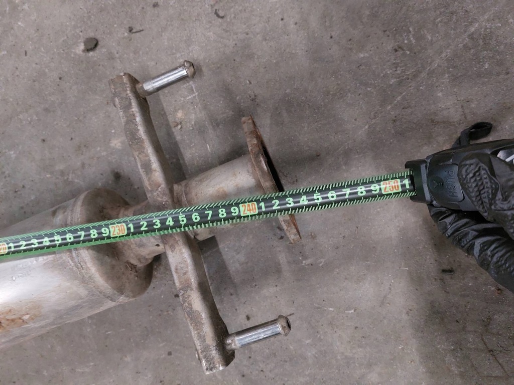 фото №10, Гаситель выхлоп средний + конечный kia cerato i 2.0 crdi