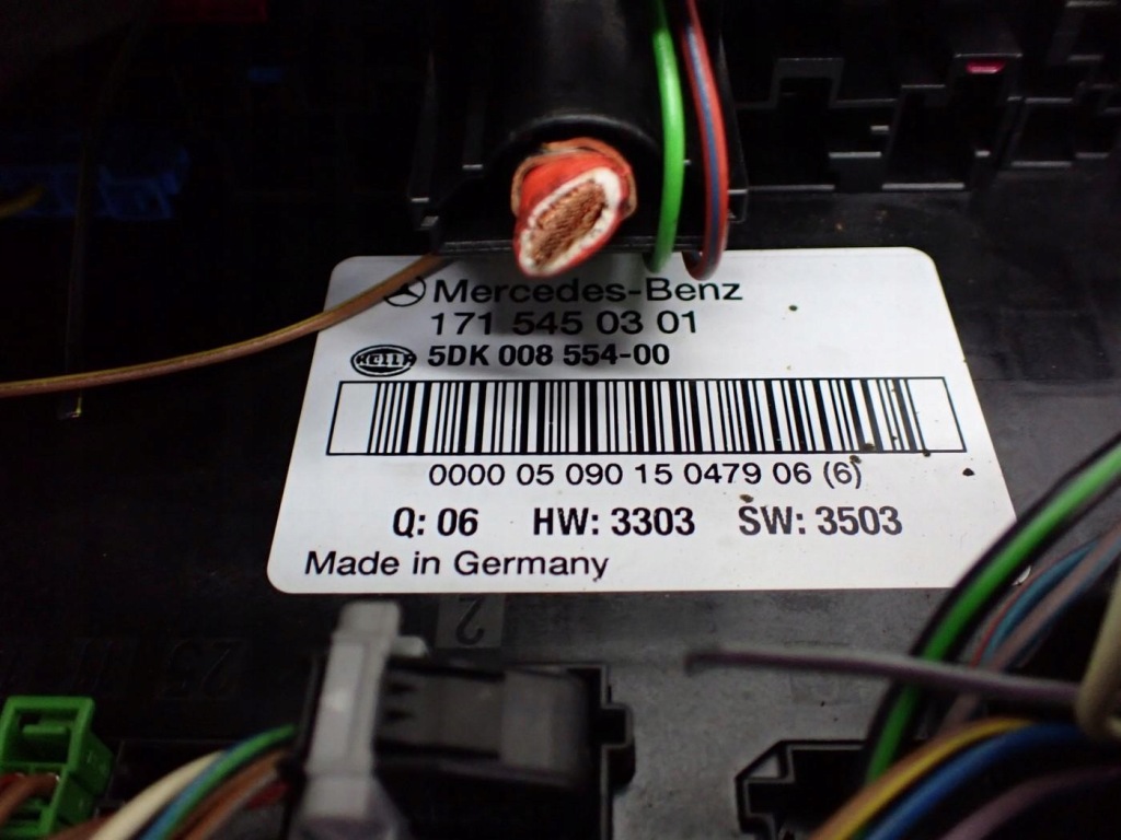 фото №4, Модуль блок управления sam 1715450301 mercedes slk ii r171 05r