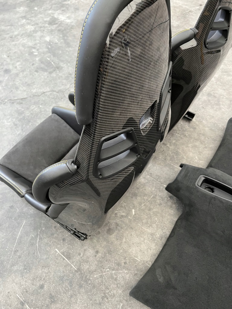 фото №7, Porsche 991 carrera карбон сидіння сидіння full карбон