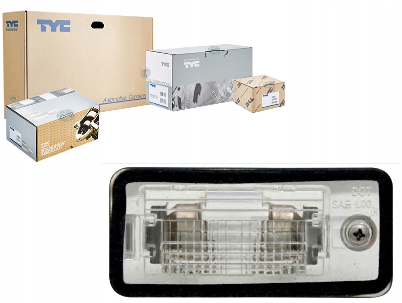 фото №1, Лампа номерного знака реєстраційний [tyc]