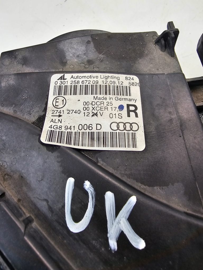 фото №11, Фара ксенон led правый audi a7 4g 4g8941006d