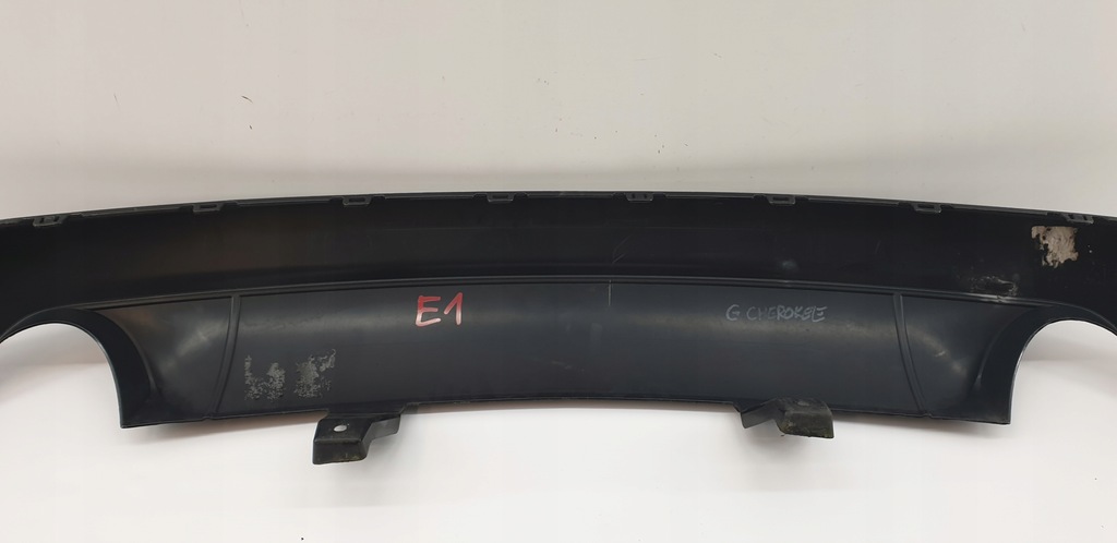 фото №8, Диффузор накладка спойлер dół бампер задняя jeep grand cherokee wk2 iv summit