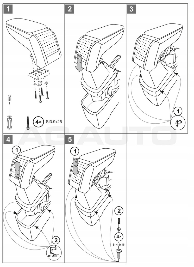 фото №7, Подлокотник стандарт kia rio, 2011-