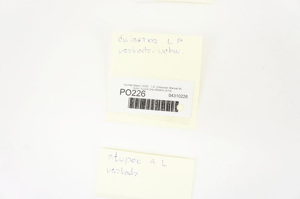 фото №7, Po226 hyundai bayon ^ чверть крила лівий перед