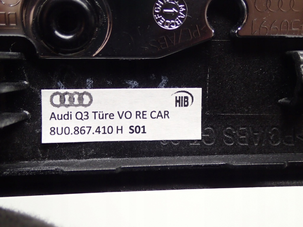 фото №11, Audi q3 rs 8u молдинг dekor дверь карбон kpl 8u0867409h 410h 419h 420h