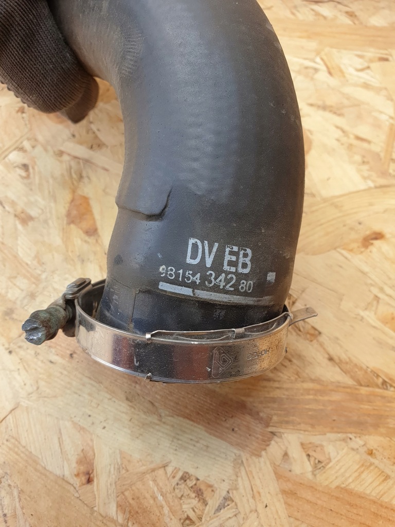 фото №5, Peugeot 3008 ii труба интеркулер 9815434280