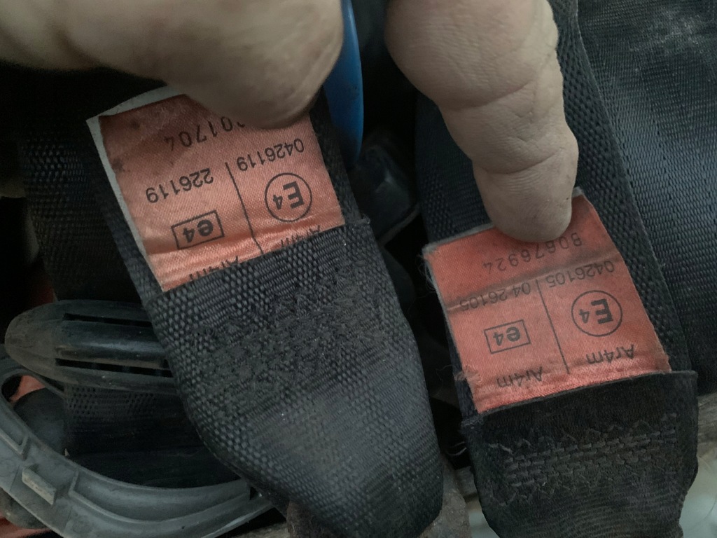 фото №8, Pas ремені x2 безпеки lanos задня правий лівий