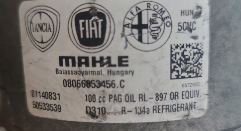 фото №4, Компресор кондиціонера giulietta 500 500l renegade