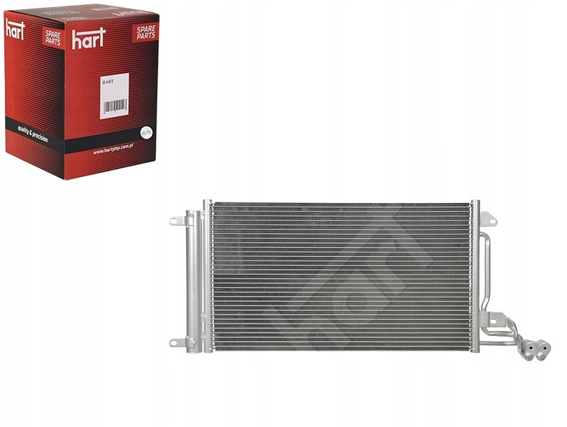 фото №1, Конденсатор конденсатор кондиціонера ibiza 1.9tdi 08- hart