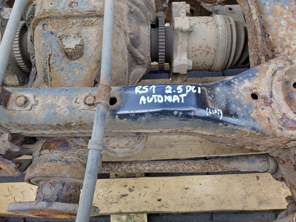 фото №6, Nissan pathfinder r51 lift балка задняя подрамник подрамник дифференциал рычаги kpl